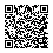 Codice QR per il numero di telefono +2693654386