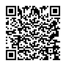 Código QR para número de telefone +2693654489