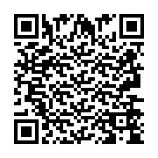 QR код за телефонен номер +2693654498