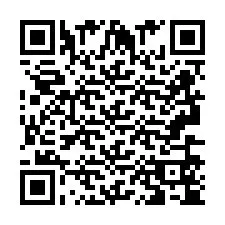 Código QR para número de telefone +2693654505