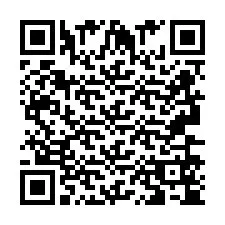 Codice QR per il numero di telefono +2693654543