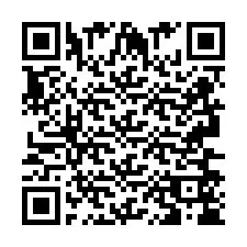 Código QR para número de teléfono +2693654626