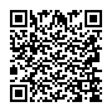 Código QR para número de telefone +2693654656