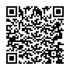 Código QR para número de telefone +2693654660