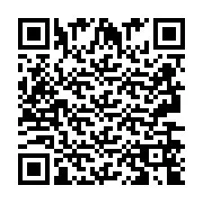 Código QR para número de telefone +2693654848