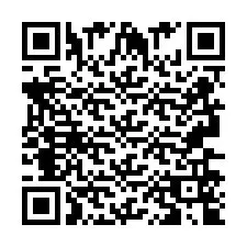 Código QR para número de telefone +2693654853