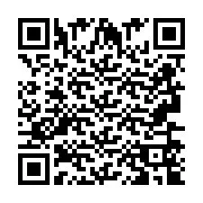 Código QR para número de telefone +2693654907