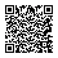 Código QR para número de telefone +2693654915