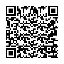 QR-koodi puhelinnumerolle +2693656708