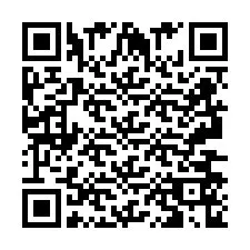 QR-code voor telefoonnummer +2693656838