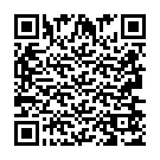 QR-code voor telefoonnummer +2693657026