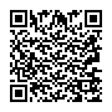 QR Code pour le numéro de téléphone +2693657030