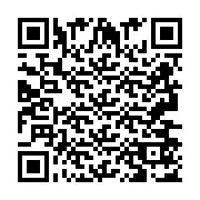 Código QR para número de telefone +2693657039