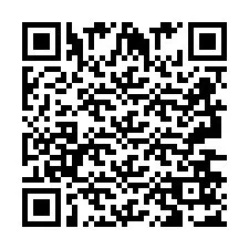 QR-код для номера телефона +2693657078