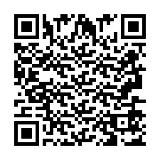 Código QR para número de telefone +2693657085