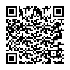 QR-code voor telefoonnummer +2693657100