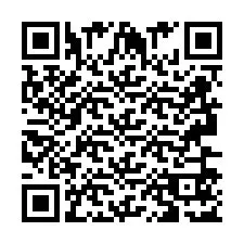 Codice QR per il numero di telefono +2693657102