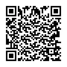 Código QR para número de telefone +2693657116