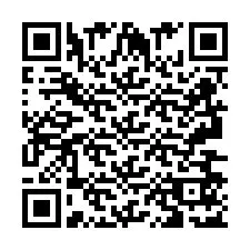 Código QR para número de telefone +2693657128