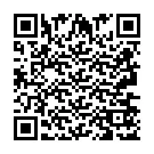 Código QR para número de telefone +2693657134