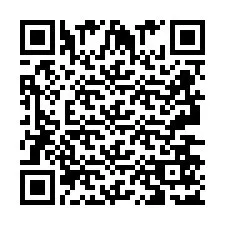 QR-code voor telefoonnummer +2693657178