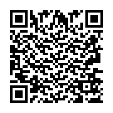 QR-код для номера телефона +2693657274