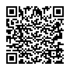 Código QR para número de telefone +2693657290