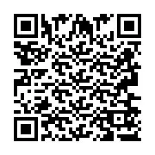 Codice QR per il numero di telefono +2693657322