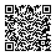 QR-code voor telefoonnummer +2693657403