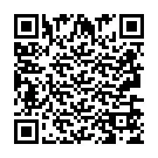 Código QR para número de teléfono +2693657404