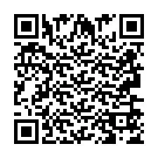 Codice QR per il numero di telefono +2693657406