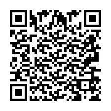 Código QR para número de teléfono +2693657409