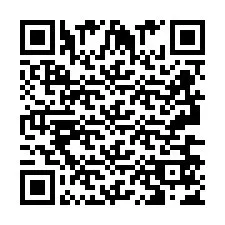 QR код за телефонен номер +2693657424