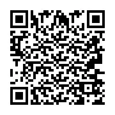 QR-код для номера телефона +2693657433