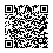 QR Code pour le numéro de téléphone +2693657441