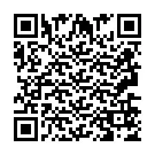 Código QR para número de teléfono +2693657451