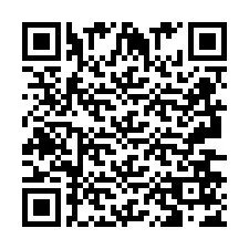 Código QR para número de telefone +2693657478