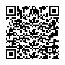 Código QR para número de teléfono +2693657480