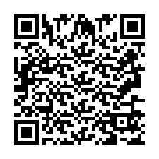 Codice QR per il numero di telefono +2693657501