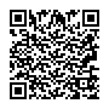 Código QR para número de telefone +2693657505