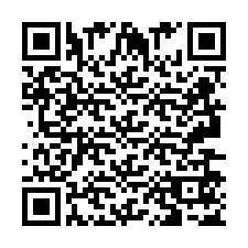 Código QR para número de telefone +2693657518