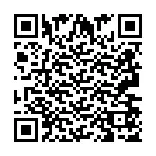 QR код за телефонен номер +2693657529