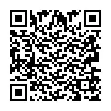 QR-code voor telefoonnummer +2693657542