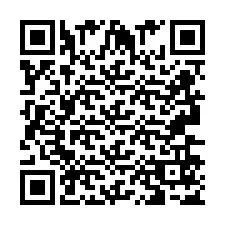 Codice QR per il numero di telefono +2693657553