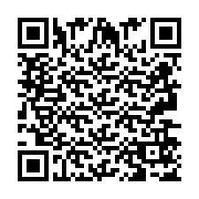 QR код за телефонен номер +2693657558