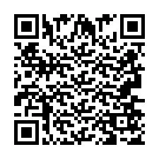 Codice QR per il numero di telefono +2693657577