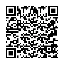 Código QR para número de teléfono +2693657580