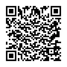 Codice QR per il numero di telefono +2693657581