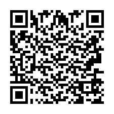 Código QR para número de telefone +2693657585