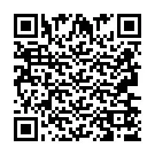 QR код за телефонен номер +2693657623